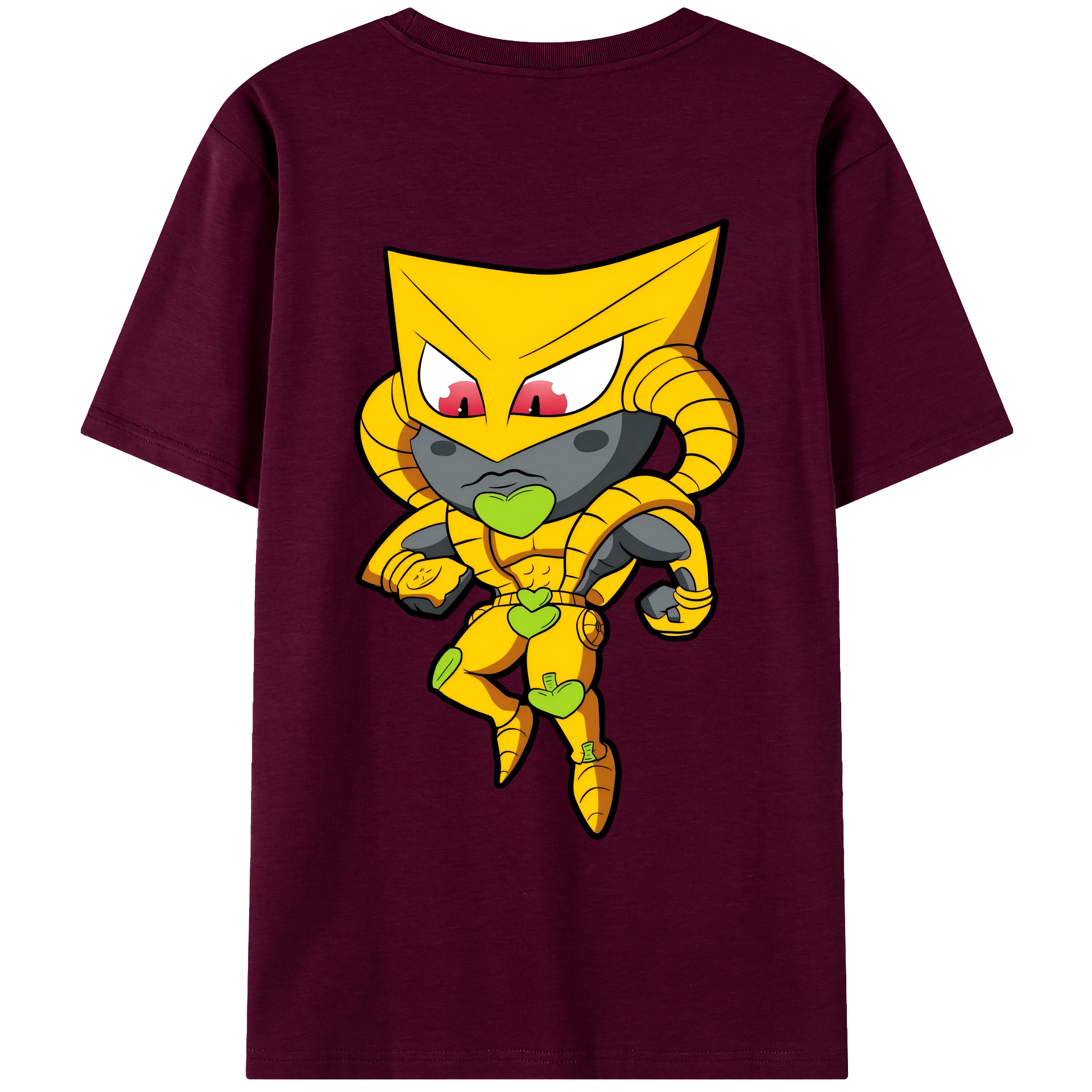 （画像用） ジョジョの奇妙な冒険 ディオ?ブランドー JoJo's Bizarre Adventure Dio Brando レディース半袖Tシャツ(バックプリント)
